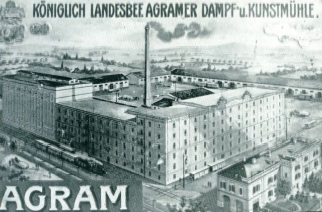 Paromlinski kompleks 1914. godine